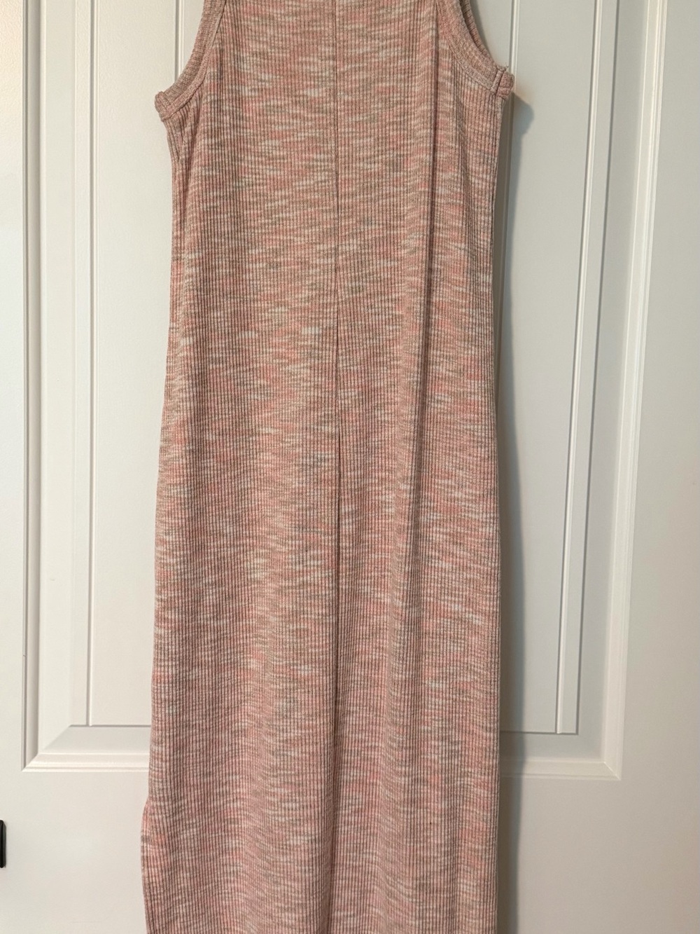 Old Navy Sleeveless Ribbed Maxi Dress in Pink Heather - Picture 5 of 5